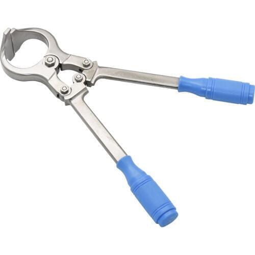 1pcs Sheep Castration Pliers Stainless Steel Bloodless Castration Clamp Goat Wether Pliers Carbon Pliers Livestock supplies