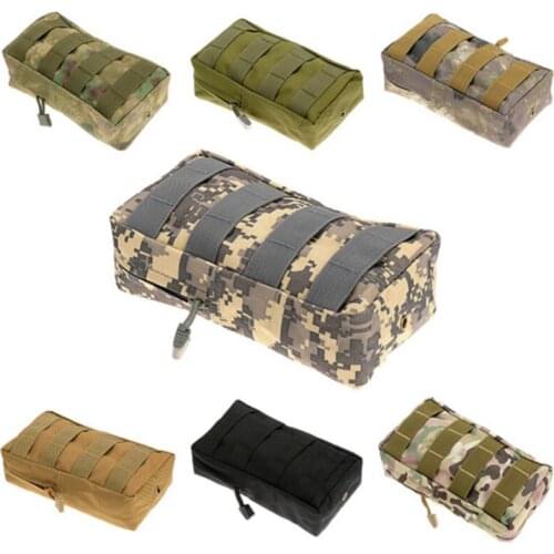 Outdoor Molle Utility First Aid Kits Military Camouflage FG AU Waist Bag Tactical Pouches Military Accessory Bag Magazine Pouch