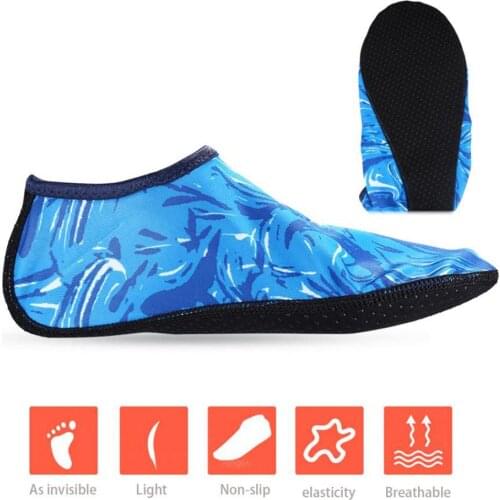 Water Socks Beach Water Shoes Barefoot Yoga Shoes Quick-Drying Surfing Swimming Shoes Men Women Barefoot Water Skin Sock
