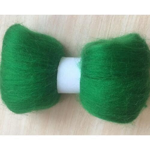 WFPFBEC Z14 DIY fun doll needlework 100% merino Wool Fibre Wool Roving For Needle Felting 50G 100G