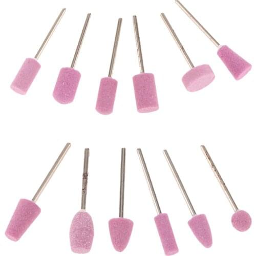 12 Nail Polishing Grinding Manicure Pedicure Cuticle Clean The