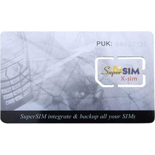 16 in 1 Max SIM Card Cell Phone Super Card Backup Cellphone Accessory Super Card Blank Standard Mini SIM Card 2020