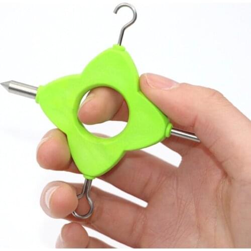 WXTF 4 in 1 Carp Fishing Line Knotting Knotless Knot Tool Multi Puller Tool for D Rig Making Carp Rig Tackle Accessories
