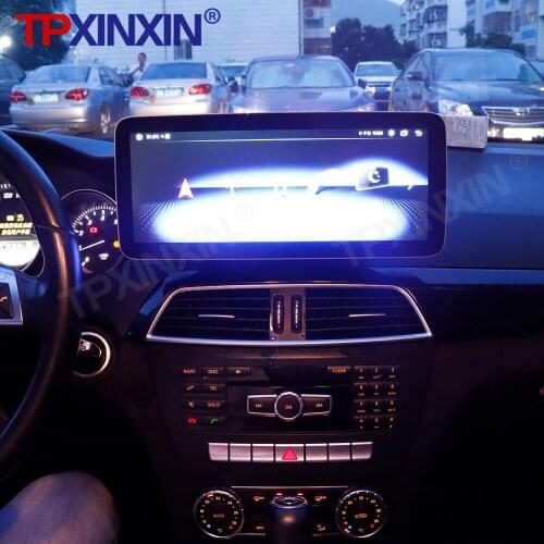 For Mercedes Benz C Class W204 S204 2008 - 2014 Android 10.0 Car Radio Multimedia Video DVD Player Navigation HeadUnit GPS 2 din