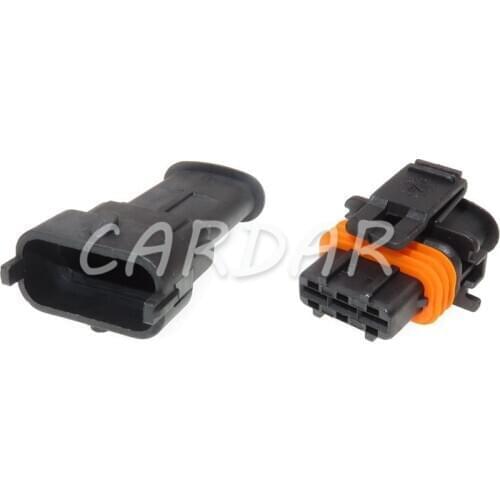 1 Set 3 Pin 1928404074 Seald Automotive Connector Car Fuel Pressure Plug Air Flow Sensor Socket For Bosch
