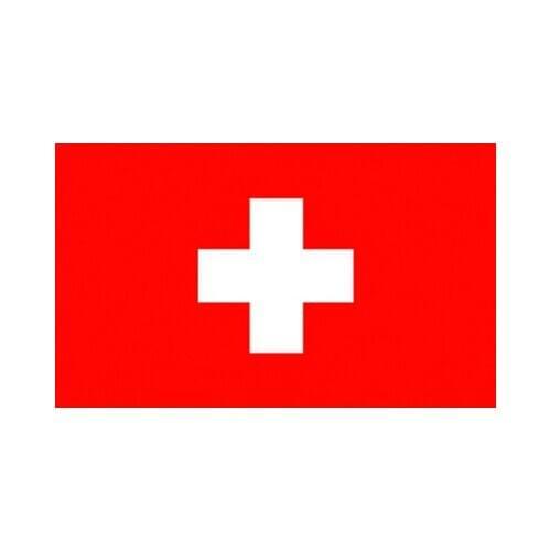 90x150 CM white cross ch che Swiss Switzerland flag for decoration