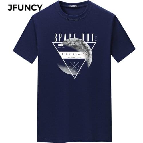 JFUNCY Oversized Men T-shirts Man Short Sleeve Casual Loose Tops Harajuku Graphic T Shirt Summer Mens T-shirt Camisetas Camisa
