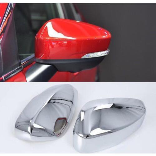 Chrome Rearview Side Mirror Cover Trim 2pcs For Mitsubishi Eclipse Cross 2018
