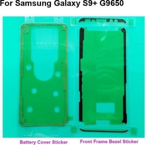 Adhesive Tape For Samsung Galaxy S9+ G9650 3M Glue Front LCD Supporting Frame Sticker Back Battery cover Tape S9 Plus