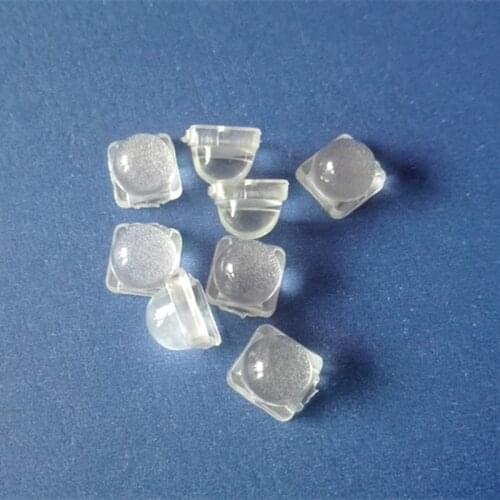 10 pcs 5050 SMD lamp lens square shape for Lamp lens cover 8*8*6.5mm size 30 degrees matt frosted fogging surface