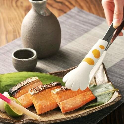 Cute Creative Stainless Steel Food Clamp Baking Clip Salad Bread Dessert Clip BBQ Clamp