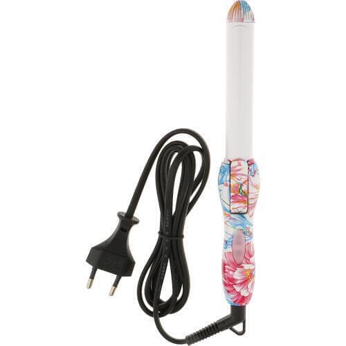 Mini Ceramic Iron Curler Electric Hair Styler Curl Wand EU