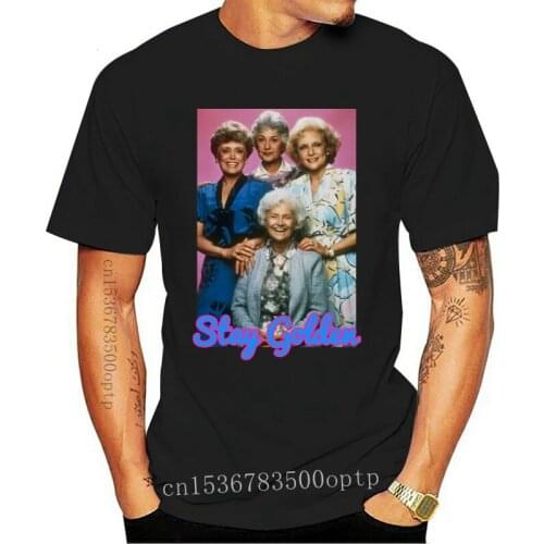 New Golden Girls T shirt S-3XL Original TV Classic funny retro 80 hot neon pink