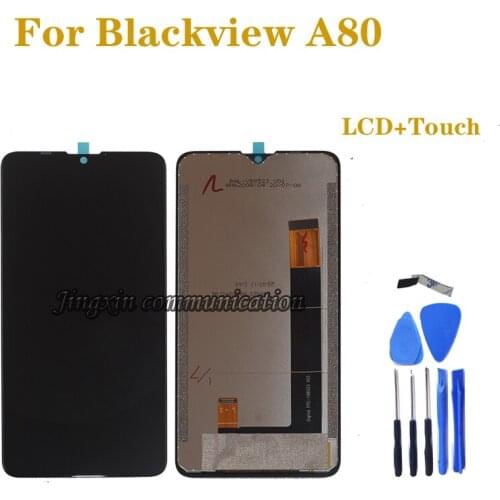 Original LCD For Blackview A80 LCD display Touch Screen Digitizer Assembly for Blackview BV A80 display Phone Repair kit
