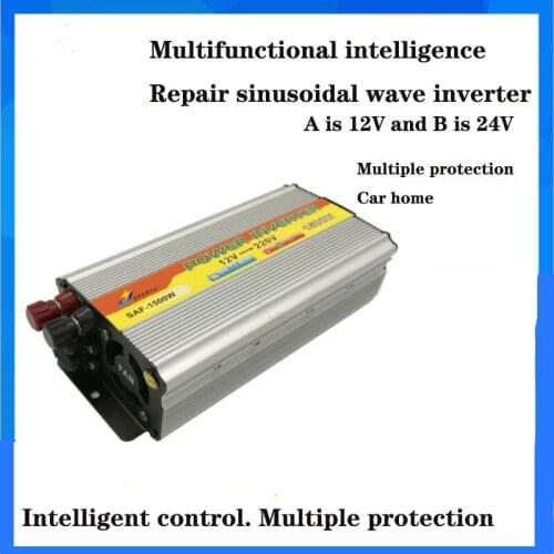 12V to 220V vehicle inverter 500w1000w1500w power converter solar vehicle inverter