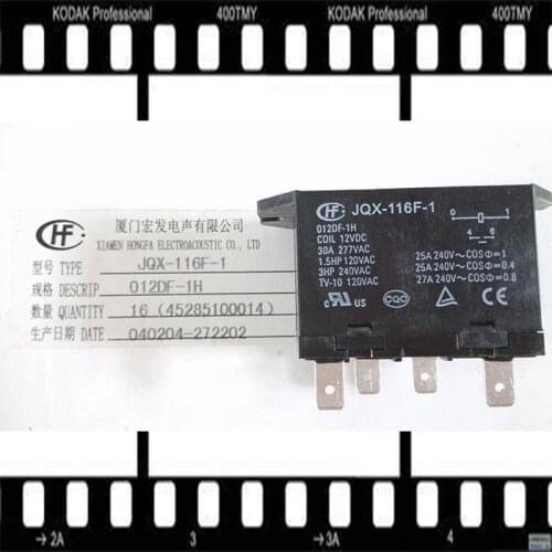 Relay JQx-116f-1 012DF-1H