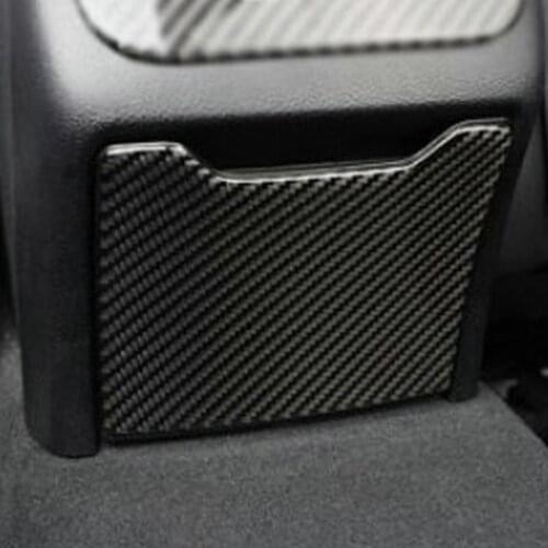 SBTMY Carbon fiber decorative panel patch for the back ashtray of the car for Mercedes Benz C 180 200L E300 GLE GLC W205 16-19