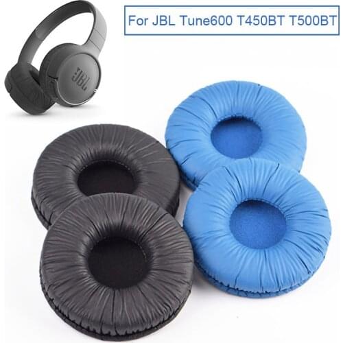 2019 New 1 Pair Replacement foam Ear Pads pillow Cushion Cover for JBL Tune600 T500BT T450 T450BT Headphone headset 70mm EarPads