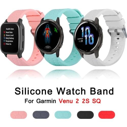 Replacement Band For Garmin Venu 2 2S Strap For Garmin vivomove 3 3S vivoactive 3 4 4S forerunner 55 645 245 Silicone Bracelet