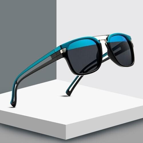 Fashion Polarized Sunglasses Men Women Classic Square Plastic Driving Sun Glasses Male Fashion Hot Sale Black Shades Glasses