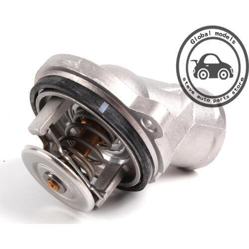 Thermostat Assembly Coolant Thermostat for Mercedes Benz W209 CLK200 CLK220 CLK240 CLK270 CLK280 CLK320 CLK350 CLK500 CLK55