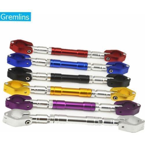 Motorcycle Universal 22mm Handlebar Motorbike Grips Handle Bar Steering Wheel Strengthen Adjustable Cross Bar Dirt Pit Bike