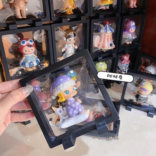Biqi Bubble Mart PE Film Display Stand Blind Box Display Stand Doll Show Doll Show Display Stand Blind Box