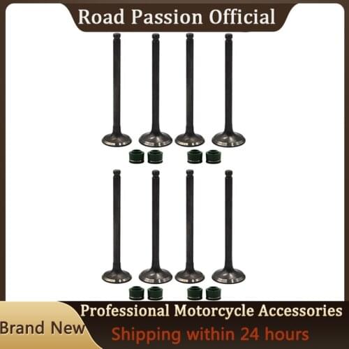 Road Passion Motorcycle Engine Parts Valve Stem & Oil Seal Kit For HONDA VT250F VT250Z SPADA Xelvis250 25V VTR250 1982 1984-1987