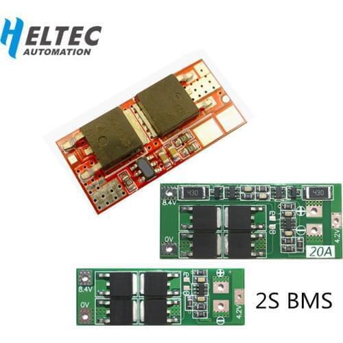 BMS 2S 10A/20A Battery Protection board for 3.6V 3.7V Li-ion battery