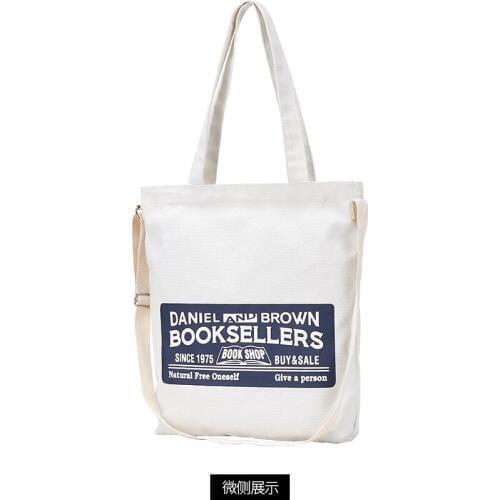 PURFAY Women Big Capacity Canvas Bag Tote Package Zipper Bag Ladies Shoulder Messenger Canvas Handbag Crossbody Bags Bolsos