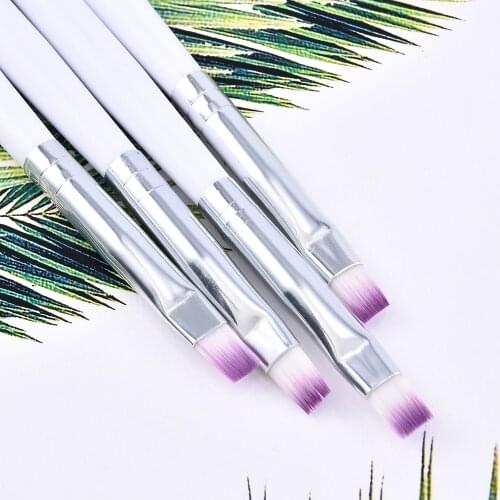 1/2/3Pcs DIY Nail Polish Painting Drawing Nail Brush for Manicure Gel Brush for Nail Art Ombre Brush for Gradient for Gel