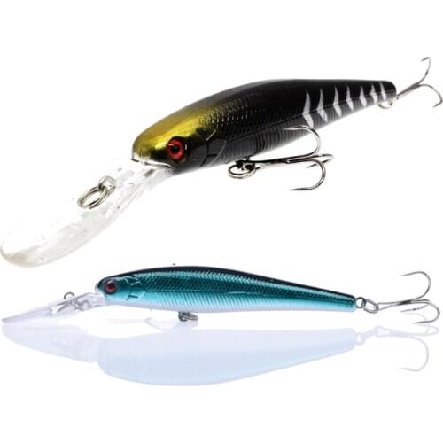 1PCS Minnow Fishing Lure 13.5g Floating Hard Bait Wobbler Jig Bait Crankbait Carp Striped bass Pesca Fishing tackle SwimBait