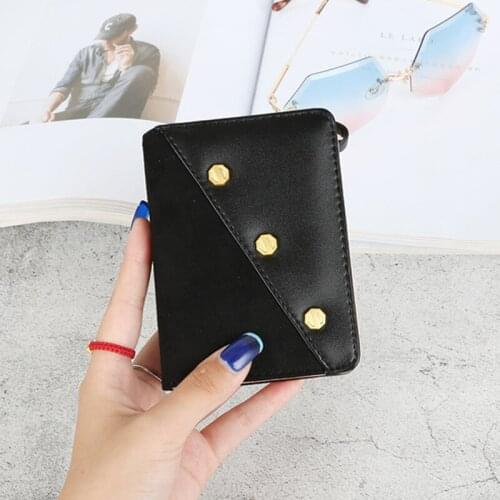 2021 Leather Women Matte Wallet Small and Slim Coin Pocket Purse Women Wallets Cards Holders Luxury Brand Wallets Designer Purse
