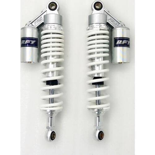 360MM 8mm spring Motorcyc Shock Absorbers for Honda CB1300 CB1000 XL175 Yamaha Suzuki Kawasaki Z1300 ZRX1200 ZRX1100 black white