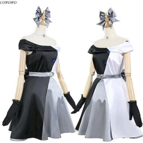 Anime! Lovelive Osaka Shizuku Women Splicing Dress Elegant Uniform Cosplay Costume Halloween Carnival Party Role Play Suit NEW