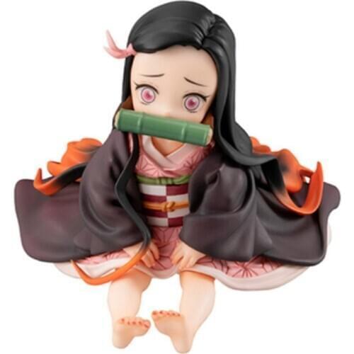 New Kimetsu no Yaiba Nezuko Action Figure Model Toy Anime Demon Slayer Nezuko Figurine Cute Toys 65mm