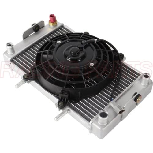 RADIATOR And FAN ELECTROMOTOR ASSY for Buyang Feishen 300CC ATV Quad