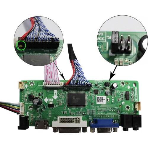 H DMI+DVI+VGA+Audio Control Board M.NT68676 Work For 21.5inch M215HW01-V0 LM215WF1-TLG1 1920x1080 LCD Panel
