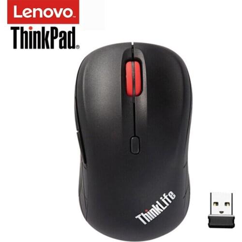 Lenovo ThinkLife WLM200 Wireless Silent Mouse 2.4GHz 1500 DPI Mute Mouse for Laptop PC Office Home Universal Mouse