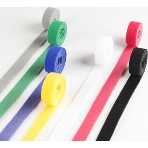 5 Meter Velcro Cable Ties Tape Arrange Wire Tie Wire and Data wire Receive Earphone Wire Arrange and Wrap Tape Magic Tape Tie