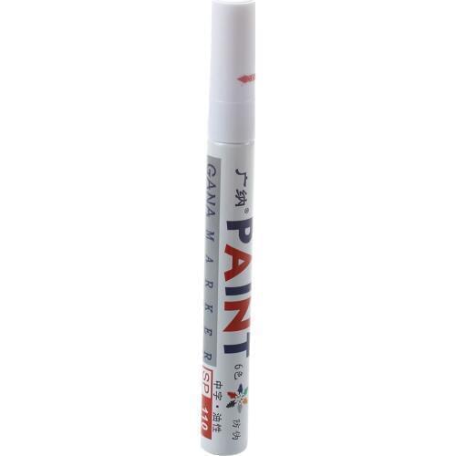 Hot-1 White Permanent Car Tyre Tire Metal Paint Pen Marker