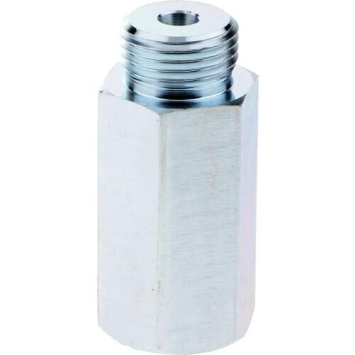 M18x1.5 Stainless Steel Oxygen Sensor Spacer Sensor Bung Adapter 50mm