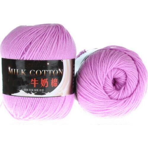 Mylb 10ball=500g Three strands of baby milk yarn cotton crochet thread hand knitting wool line baby children yarn