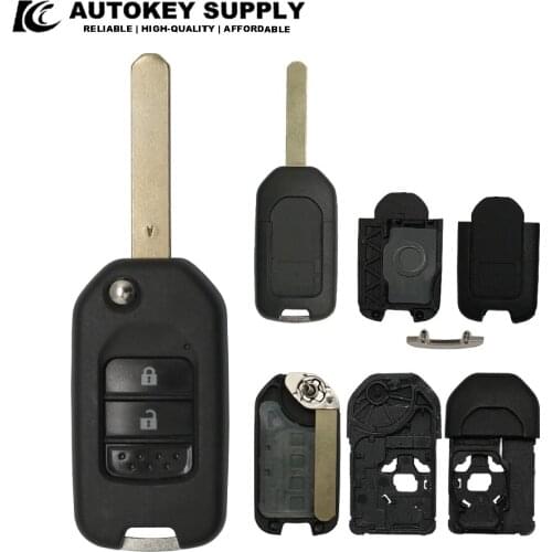 New Replacement For Honda 2 Buttons Remote Flip Key Shell "A" AKHDF139