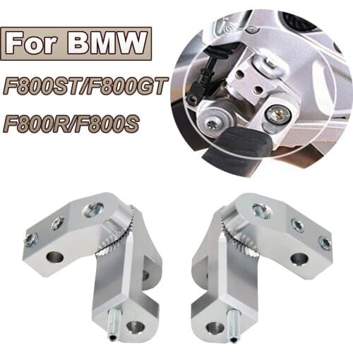 NEW Motorcycle Adjustable Driver Footrest Adapter Kits Passenger Lowering For BMW F800ST F800GT F800R F800S F 800 GT ST S R