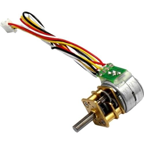 DC 5V 12V GM12-15BY 2 phase Monitor PTZ step gear motor CW CCW accurate step spacing,Rare earth strong magnetic motor