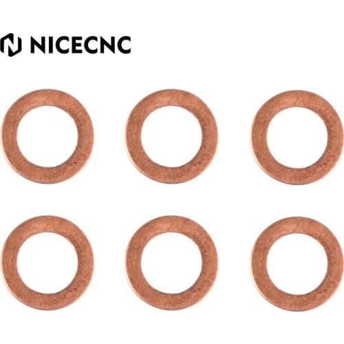 19x12x1.3mm Crankcase Oil Drain Plug Washer Gasket Joint Ring For Polaris Sportsman 450 570 600 700 800 850 XP 1000 Scrambler