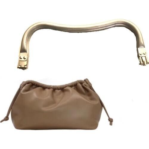 7 inch 9 inch 11 inch Bag Frame For Purse Doctor Purse Frame Metal Aluminium Tube Frame Bag Handle Accessories Clutch Bag Parts