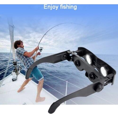 Outdoor HD Night Vision Fishing Glasses Eyewear Portable Fishing Telescope Glasses Googles High Power