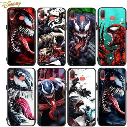 Venom Marvel cool for Samsung Galaxy A9 A8 Star A750 A7 A6 A5 A3 Plus 2018 2017 2016 Black Phone Case Soft Cover